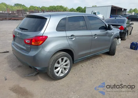 2014 Mitsubishi Outlander Sport Es из США, поврежденный, VIN 4A4AP3AUXEE012937